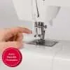 SINGER with Automatic Needle Threader 97 Stitch Applications, 1 Step Buttonhole, Adjustable Stitch Length & Width & Heavy Duty Metal Frame 4