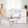 FEIYUE FYe330 Home Sewing Machine with Foot Pedal, Controllable Pedal Speed, 105 Stitch Applications, Powerful Servo Motor, Great for Beginners (White) - 7