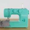 Janome Arctic Crystal Easy-to-Use Sewing Machine with Interior Metal Frame, Bobbin Diagram, Tutorial Videos, Made with Beginners in Mind!, Turquiose - 2