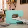 Janome Arctic Crystal Easy-to-Use Sewing Machine with Interior Metal Frame, Bobbin Diagram, Tutorial Videos, Made with Beginners in Mind!, Turquiose - 4