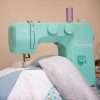 Janome Arctic Crystal Easy-to-Use Sewing Machine with Interior Metal Frame, Bobbin Diagram, Tutorial Videos, Made with Beginners in Mind!, Turquiose - 9