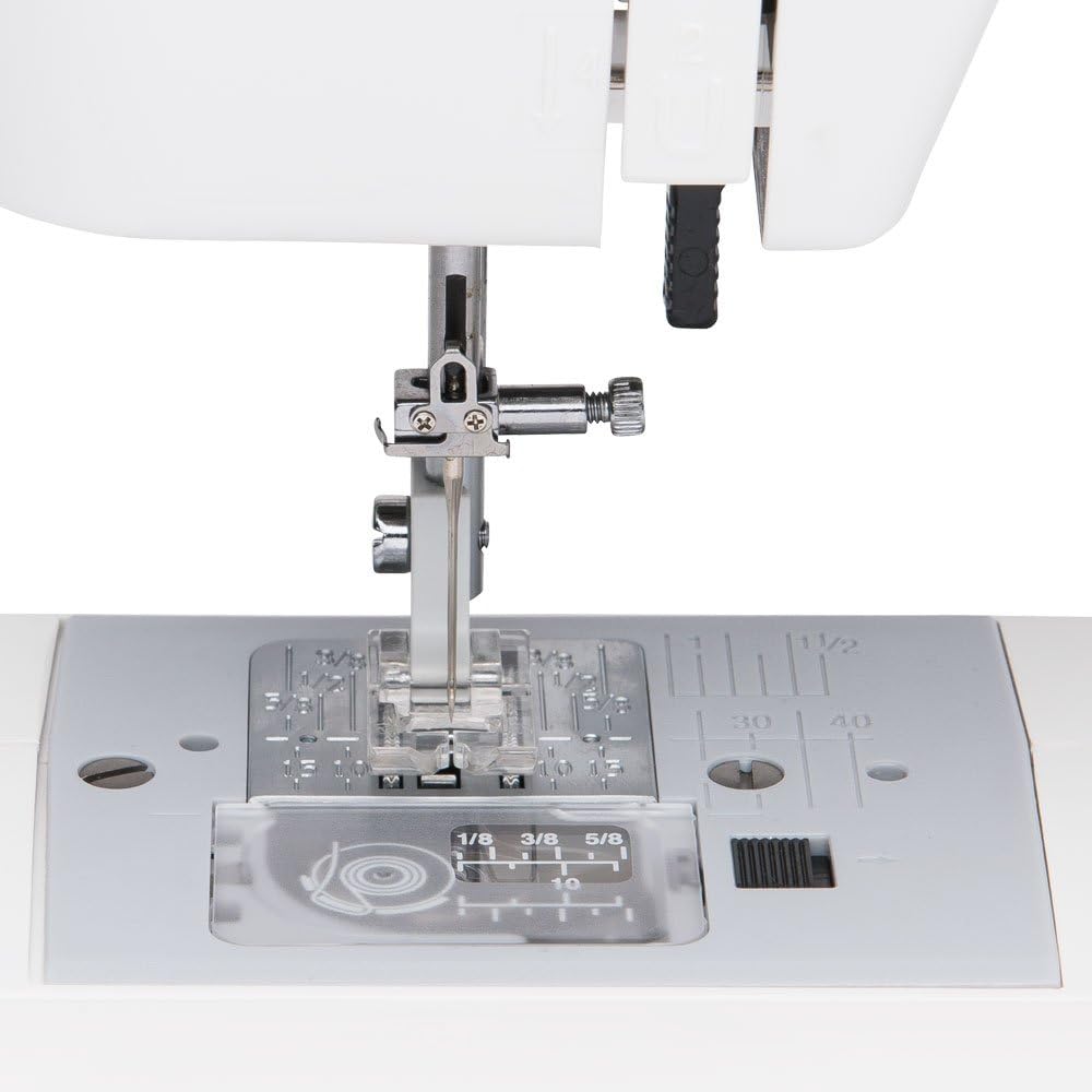 Janome MOD-15 Easy-to-Use Sewing Machine with 15 Stitches, Adjustable Stitch Length and 5-Piece Feed Dogs - 6