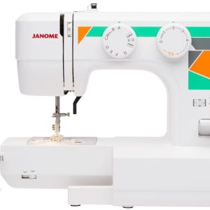 Janome MOD-15 Easy-to-Use Sewing Machine with 15 Stitches, Adjustable Stitch Length and 5-Piece Feed Dogs - 8