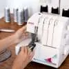 Janome MOD 8933 with , 3 and 4 Convertible with Differential Feed WHITE 2