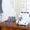 Janome MOD 8933 with , 3 and 4 Convertible with Differential Feed WHITE 3