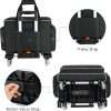 with 4 Wheels, Carrying Bag,Trolley Tote Bag Fits for Most Standard Singer,Brother,Janome and Accessories,Black 5