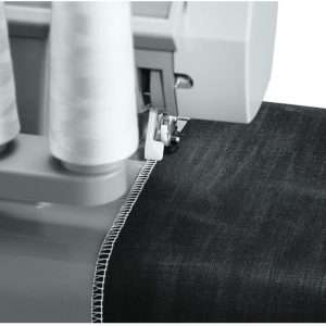 SINGER 14HD854 Professional 2 to 4 Thread Stitch Self Adjusting Serger Sewing Machine with 1,300 Stitch Per Minute Capacity and Accessories, Gray - 8