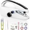 Handheld sewing machine, portable, mini sewing machine, easy to use, fast sewing speed, suitable for sewing clothes, fabric, DIY Home machine for beginners - 1