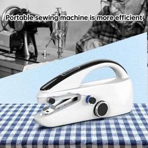 Handheld sewing machine, portable, mini sewing machine, easy to use, fast sewing speed, suitable for sewing clothes, fabric, DIY Home machine for beginners - 4