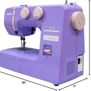 Janome 001LOVELY Lovely Lilac Easy-to-Use Sewing Machine - 8