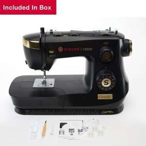 SINGER Heavy Duty 500 Classic Sewing Machine with Accessory Kit - Strong Motor with Enhanced Piercing Power, 23 Built-In Stitches, Full Metal frame - 2