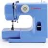 SINGER M1000 Lightweight & Portable Sewing Machine With 32 Stitch Applications, LED Light & Top drop-in bobbin for Hems - Great for Mending - Blue - 1