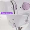 for , with 12 Built in Stitches,2 Speed,2 Power Supply Method,20 Pcs Fabric and 32 Pcs Threads Kit 4