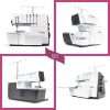 Bernette B64 Airlock Air Threading Serger with Free 6 Pcs Overlock Foot kit, White - 4