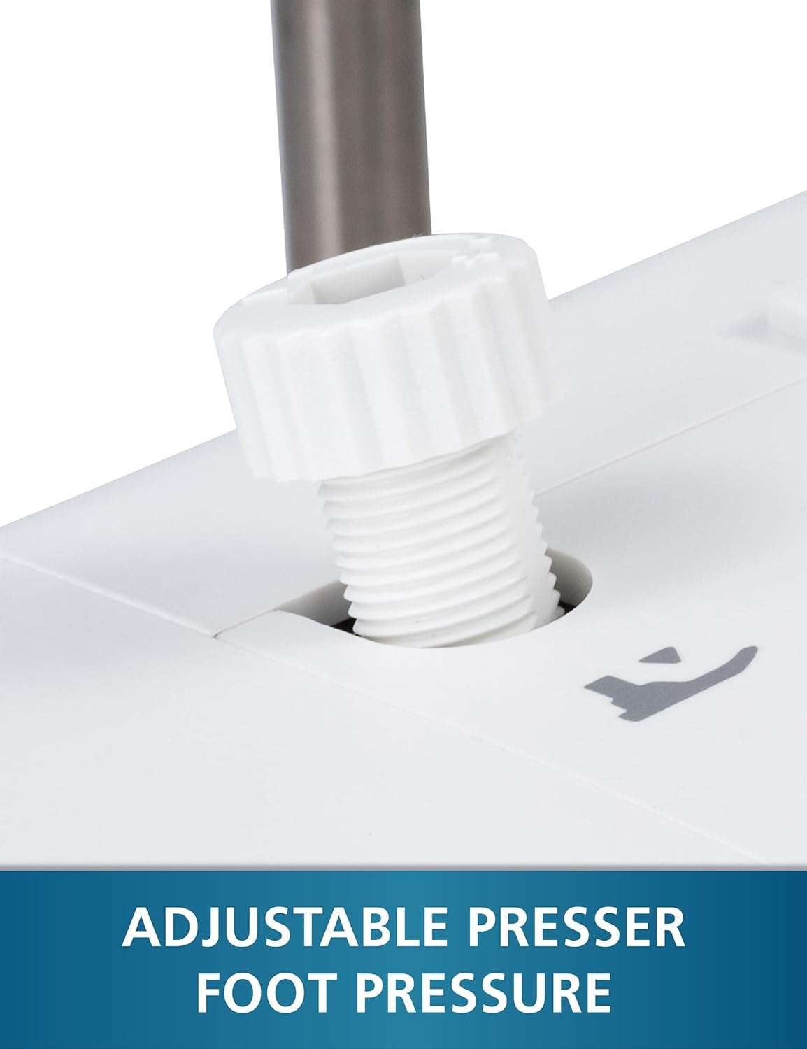 MLD42 Metal Frame Serger Overlock Sewing Machine, 12 Built-In Stitches, 2-3-4 Stitch Capability, 1300 Stitches Per Minute, Serger with Accessory Kit & Adjustable Differential Feed - 5