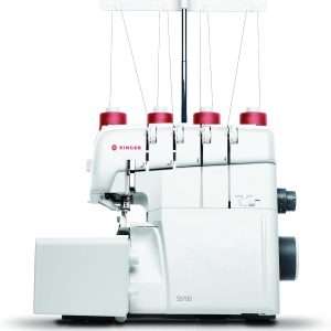 SINGER Professional S0700 Heavy-Duty Serger Air Threading Overlock and Accessory Kit - 4-3-2 Stitch Capability, Extra High Presser Foot Lifter - 1