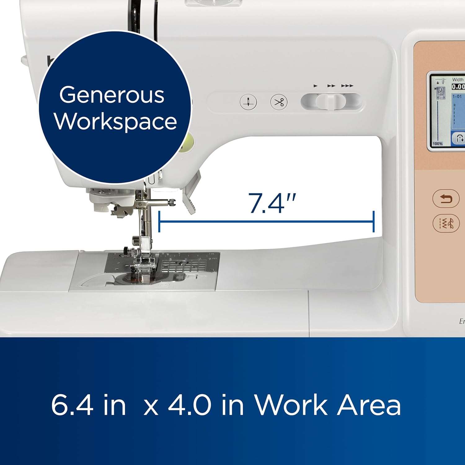 Brother LB5500 Combo Sewing & Embroidery Machine - 8