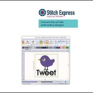 Brother PE900 5 x 7 Embroidery Machine w-Embroidery & Digitizing Software Bundle - 4