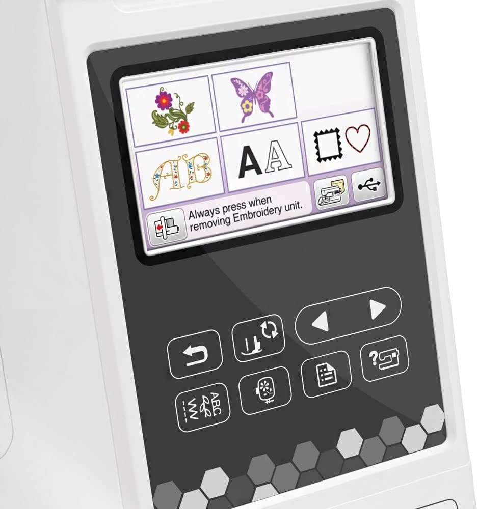 Brother SE2000 Sewing and Embroidery Machine, 5 x 7 Field Size, 241, Sewing Stitches, Cuts Jump Stitches, Wireless, WLAN, Includes Mr. Vac & Mrs. Sew - Embroidery Magic- Quick Start Video - 2