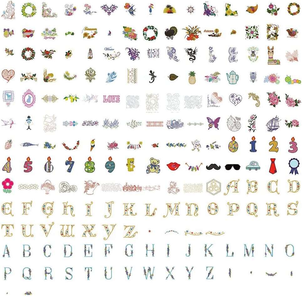 Brother SE2000 Sewing and Embroidery Machine, 5 x 7 Field Size, 241, Sewing Stitches, Cuts Jump Stitches, Wireless, WLAN, Includes Mr. Vac & Mrs. Sew - Embroidery Magic- Quick Start Video - 9