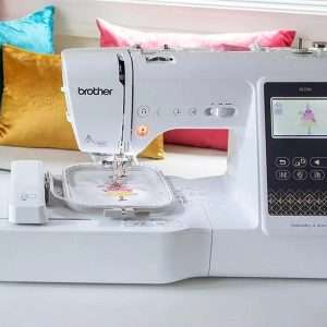 Brother SE700 Sewing and Embroidery Machine, Wireless LAN Connected, 135 Built-in Designs, 103 Built-in Stitches, SAEMB12 12-Color Premium Embroidery Thread Set Included - 2