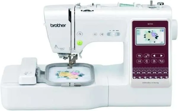 Brother SE725 Computerized Sewing and Embroidery Machine with 4 x 4 -inch Embroidery Area and Artspira App (Renewed)