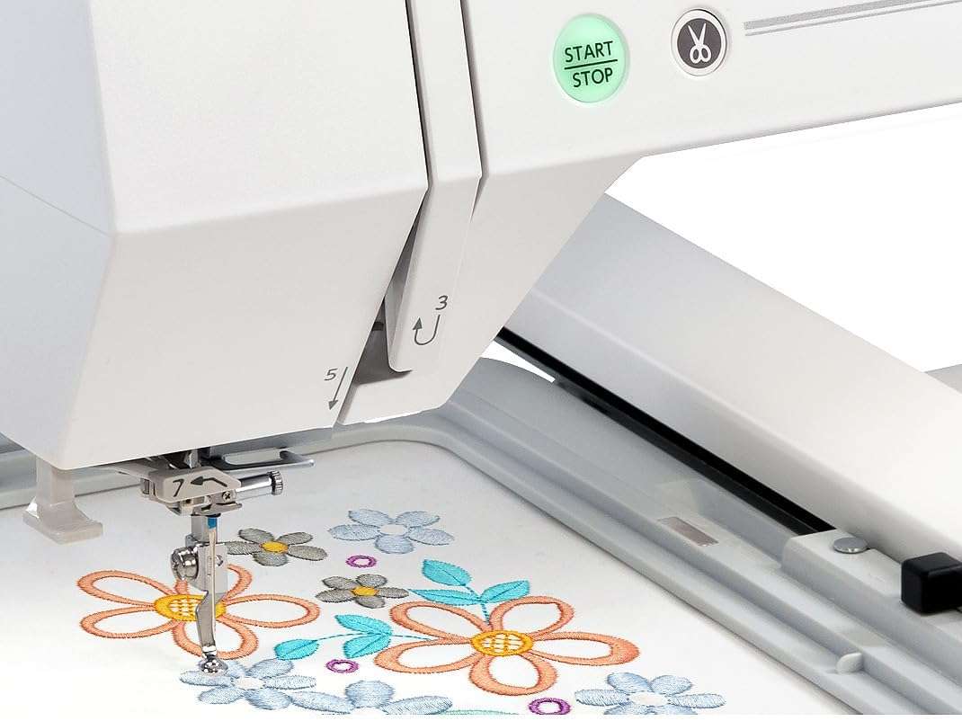 Janome Memory Craft 550E Limited Edition 14x7.9 Embroidery Machine - 5