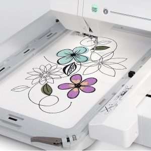 Janome Memory Craft 550E Limited Edition 14x7.9 Embroidery Machine - 6