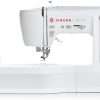 SINGER SE9180 Sewing & Embroidery Machine - 250 Built-in Stitches, 150 Embroidery Designs, 10 Fonts, 1-Step Buttonhole, 7 Touchscreen, Automatic Needle Threader & WiFi Connectivity - 1