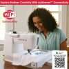 SINGER SE9180 Sewing & Embroidery Machine - 250 Built-in Stitches, 150 Embroidery Designs, 10 Fonts, 1-Step Buttonhole, 7 Touchscreen, Automatic Needle Threader & WiFi Connectivity - 3