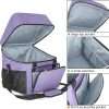 LUXJA for Most Machines, Bag with Accessories Storage Pockets (Patented Design), Purple 2