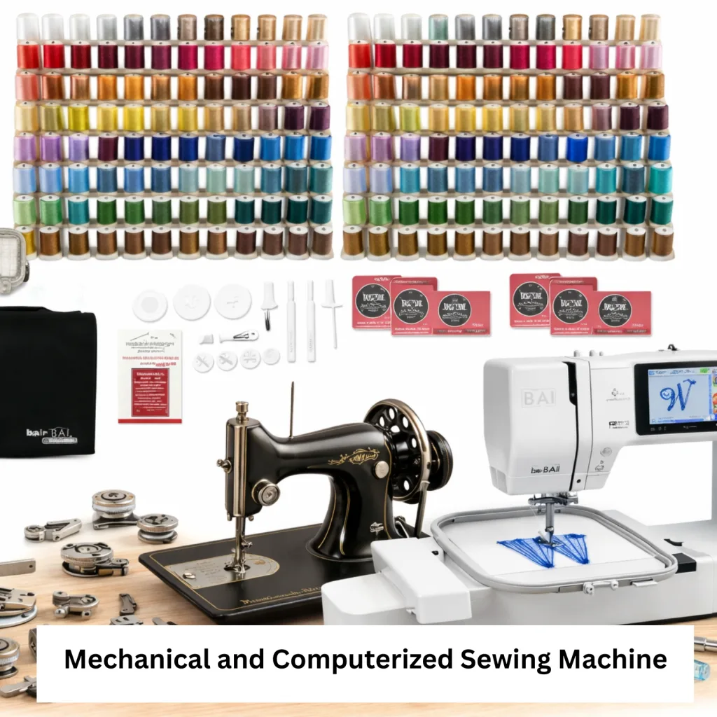Mechanical and Computerized Sewing Machine