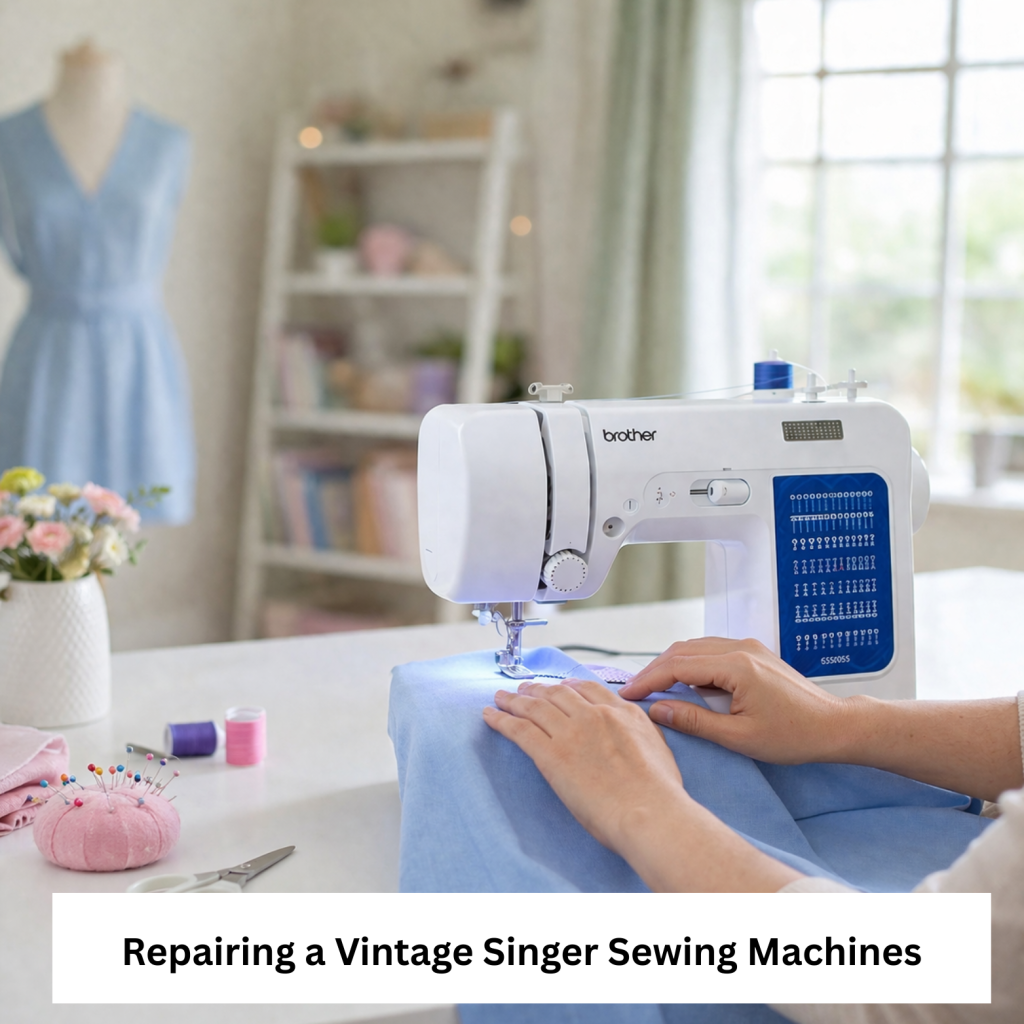 Repairing a Vintage Singer Sewing Machines
