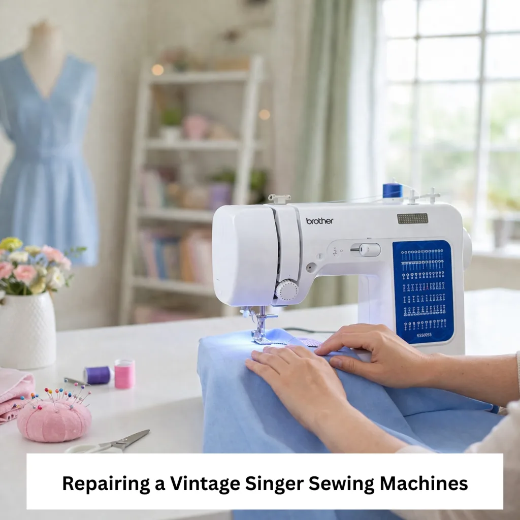 Repairing a Vintage Singer Sewing Machines