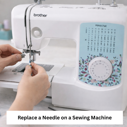 Replace a Needle on a Sewing Machine