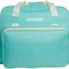 SINGER - Machine Carrying Case, Teal Color, Spacious Case Fits Most Standard Sewing Machines and Sergers, Fully-Padded Interior, Durable Canvas Exterior, Easy Zip - 1