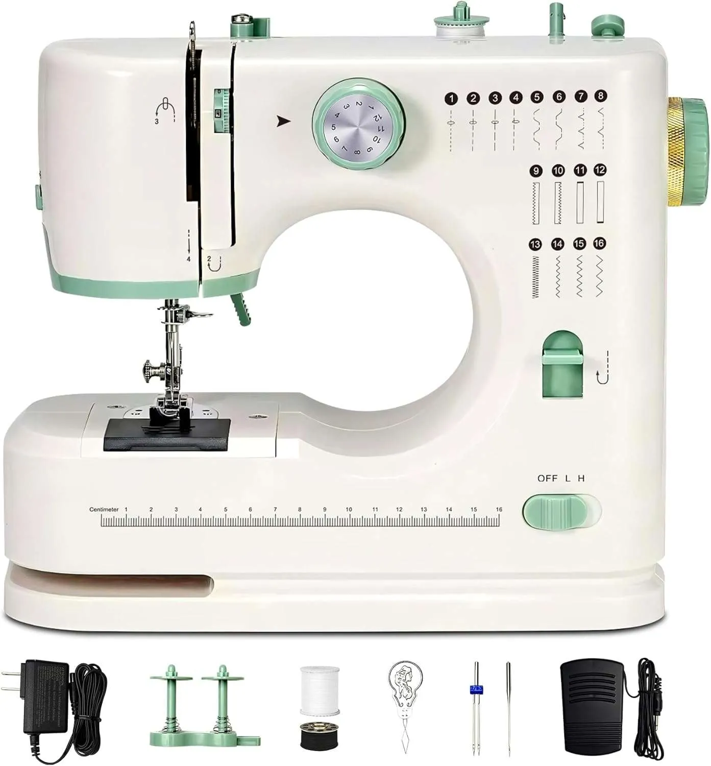 Mini Dual Speed SewingMachine - product gallery view 1