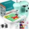 Sewing Machine, Mini Sewing Machine for Beginner with Eco-Friendly Material, Dual Speed Portable Sewing Machines with Extension Table, Light - Easy to Use, Best Gift for Kids and Women - 1