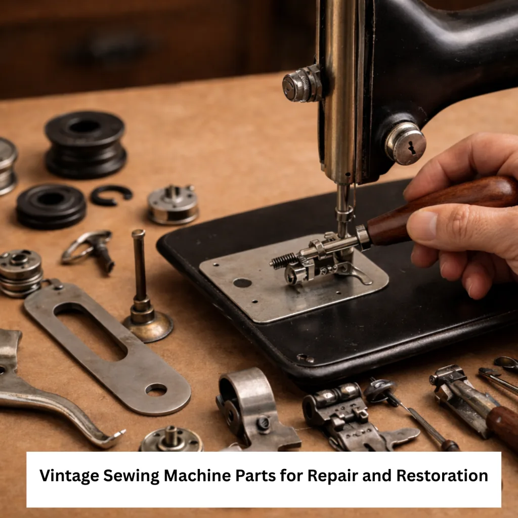 Vintage Sewing Machine Parts for Repair and Restoration
