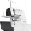 Bernette Funlock B44 Serger Sewing Machine, with 15 Built-In Stitches, LED Light, Professional Overlock Stitches for Quilting, Hemming, Stretch Fabrics, Heavy Duty, Needle Accessories, Foot Hoops - 2