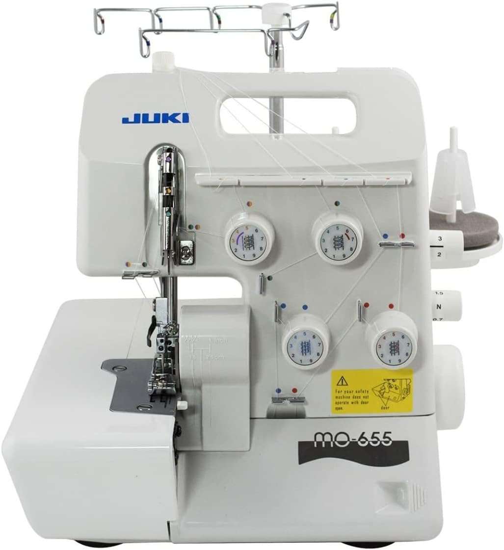 JUKI MO-655 2-3-4-5 Thread Serger Sewing Machine with Pearl Finish - 9