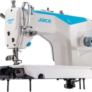 Generic JACK F5 Single Needle Lockstitch Sewing Machine with Table and Stand. Requires Assembly, White - 1