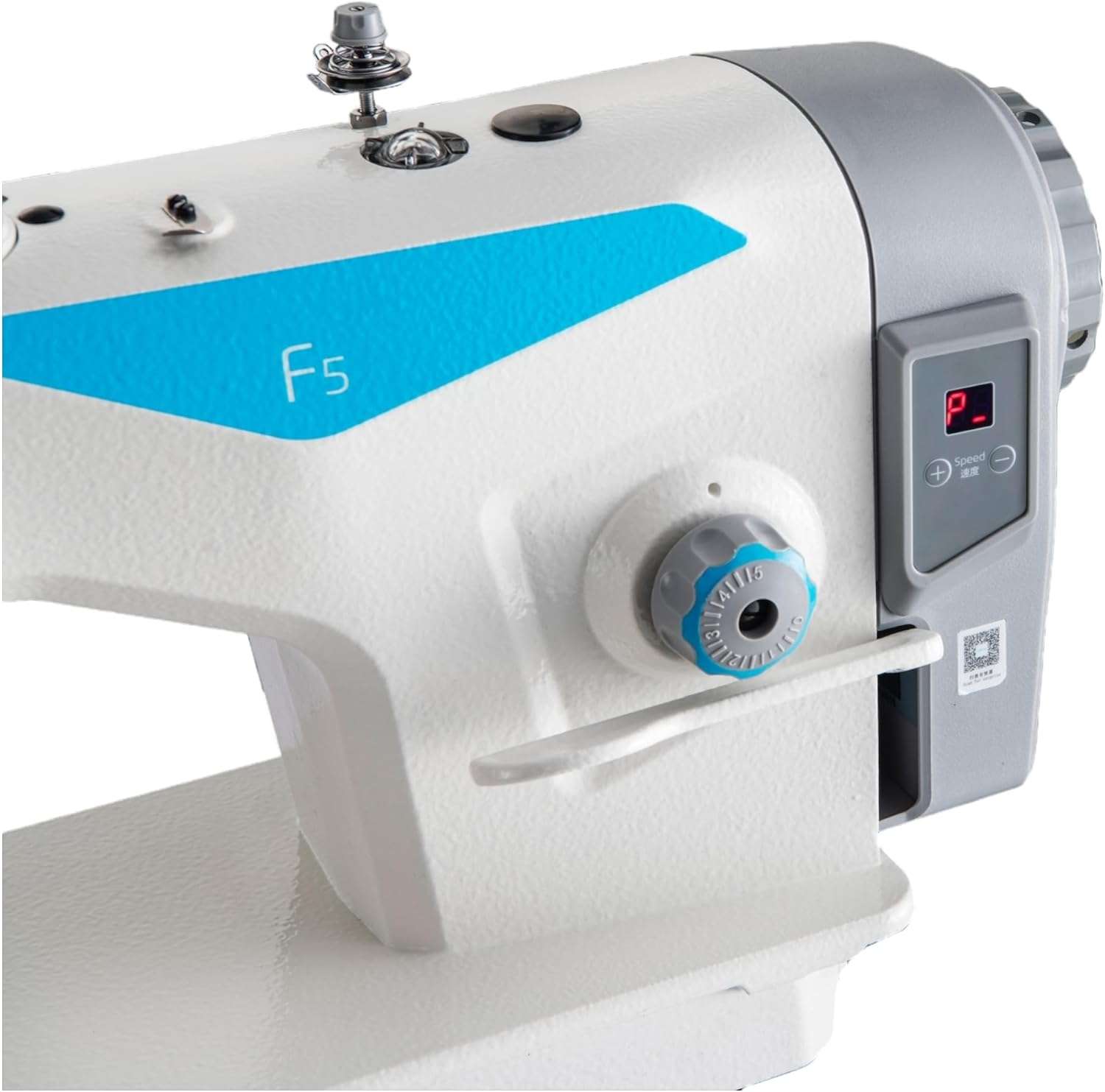 Generic JACK F5 Single Needle Lockstitch Sewing Machine with Table and Stand. Requires Assembly, White - 6