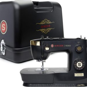 SINGER Special Edition Super Bundle - Vintage-Inspired Heavy Duty 500 Classic Sewing Machine Plus Carrying Case - Strong Motor, 23 Stitches, Metal Frame - 1
