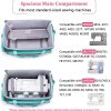 AMOIGEE Rolling Sewing Machine Case with Wheels – Sewing Machine Bag with Detachable Wheels Frame, Trolley Tote with Removable Padding - 2