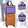 , Portable Tote Compatible with Most Singer, Brother Machines and Accessories, Purple 5