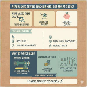 Refurbished Sewing Machine Kits