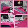 Sewing Machine Adjustable Stitch Length, 1300SPM, LED Light, 5 Thread Options, Presser Foot Adjustment Scissors, Rotary Cutter, Threads Bundle, Cutting Mat 4