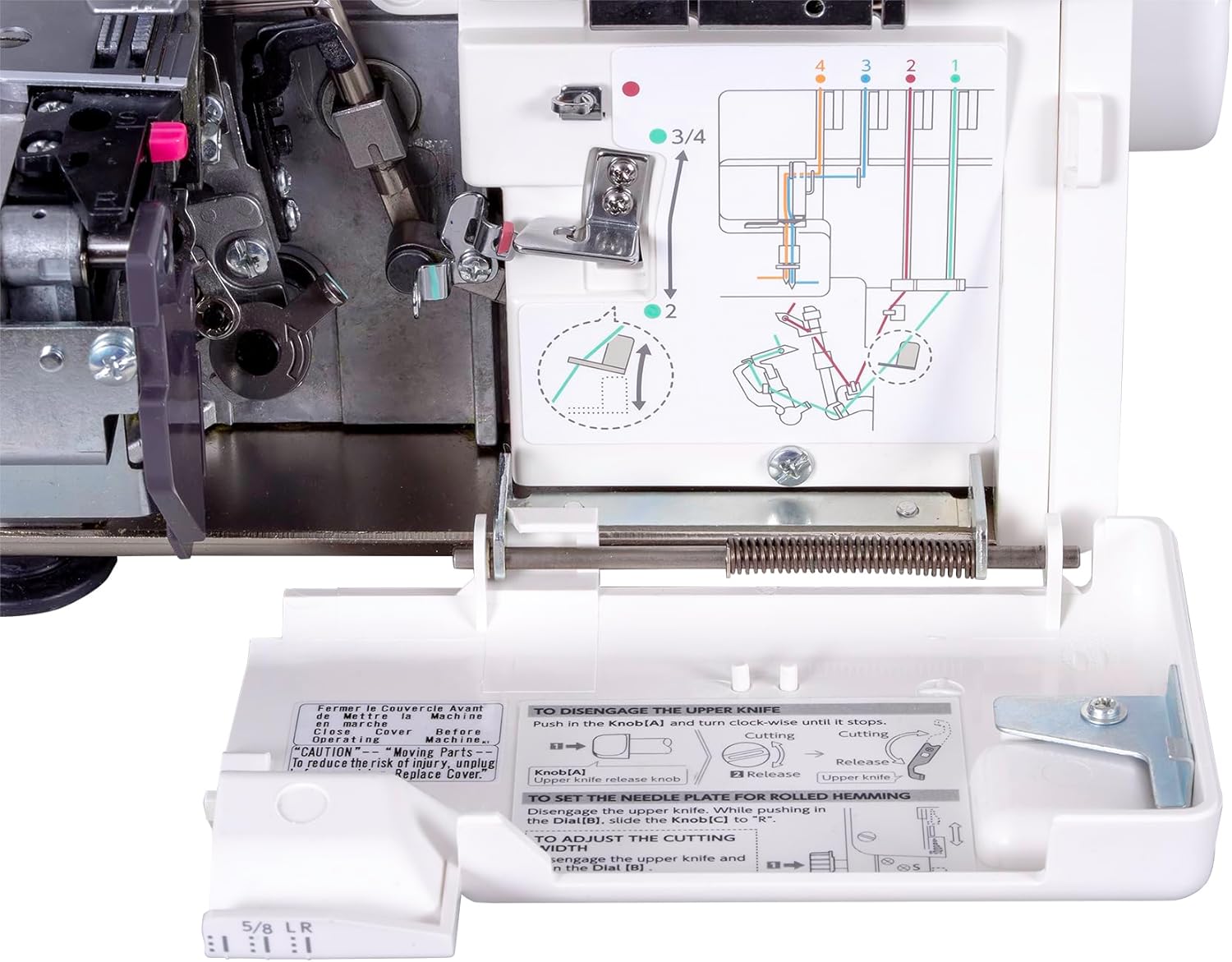 Janome MyLock 654D Serger, Sailing Line - 7