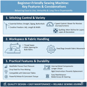 Recommended Sewing Machines for Beginners and Quilting